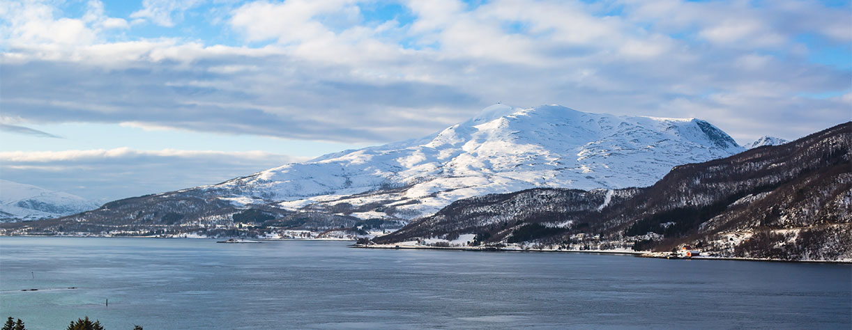 Norway Tjeldsundet Strait
