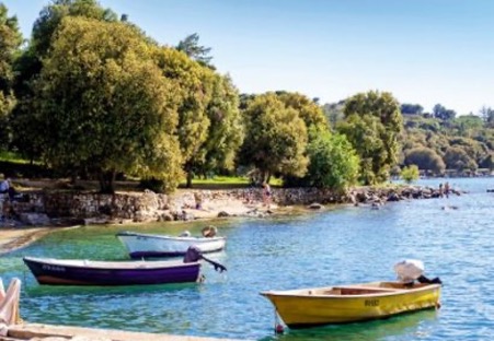 Croatia Lake With Boat