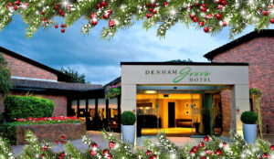 Denham grove main entrance hero festive