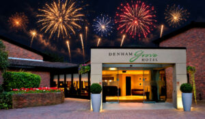 Denham grove new years fireworks midnight
