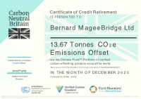 Carbon offset certification 200